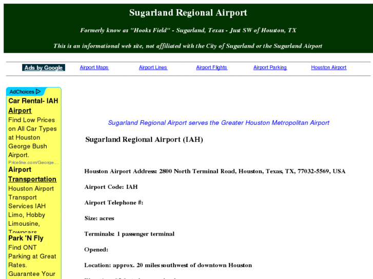 www.sugarlandregionalairport.com