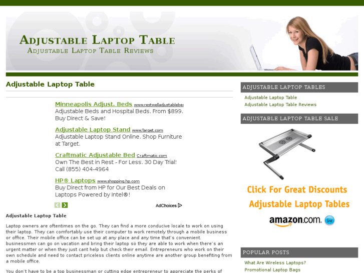 www.adjustablelaptoptable.net