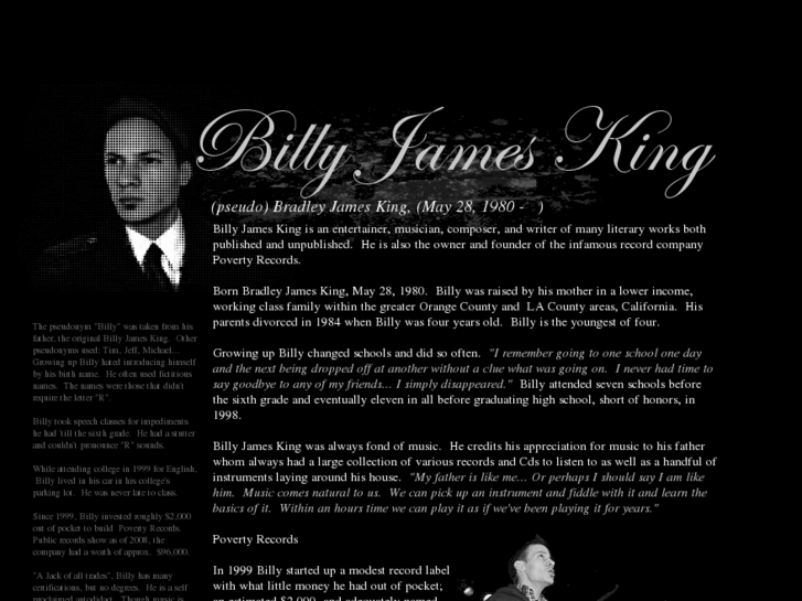 www.billyjamesking.com