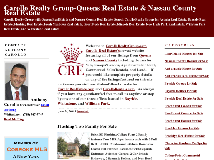 www.carollorealtygroup.com