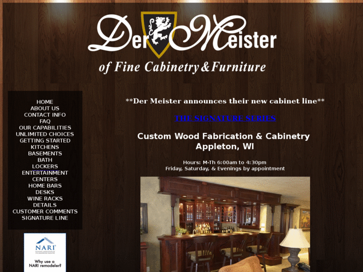 www.dermeistercabinetry.com