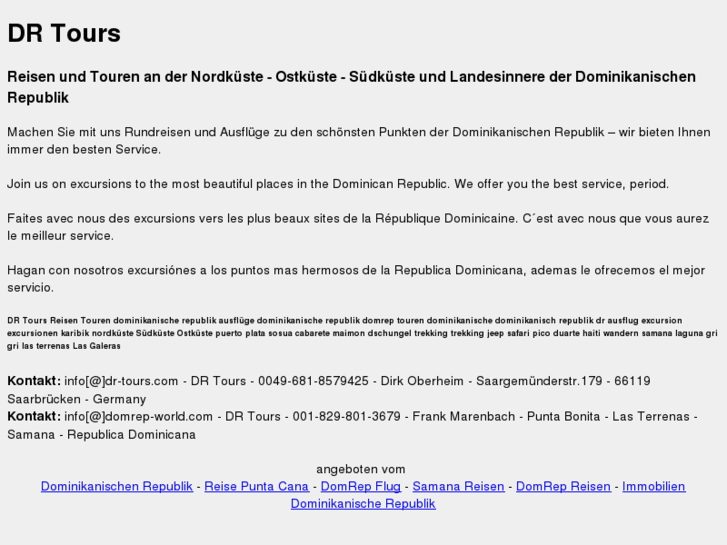 www.dr-tours.com