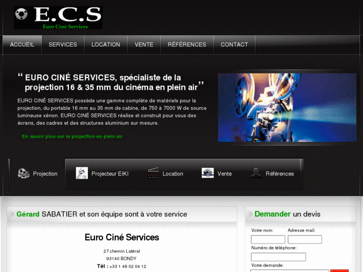 www.euro-cine-services.com