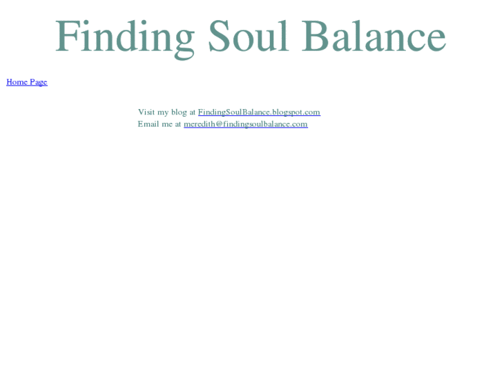 www.findingsoulbalance.com