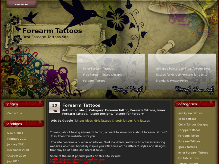 www.forearm-tattoos.com