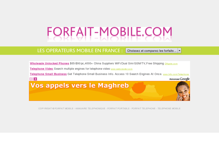 www.forfait-mobile.com