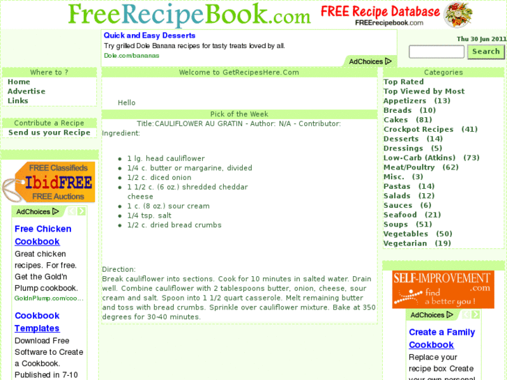 www.freerecipebook.com