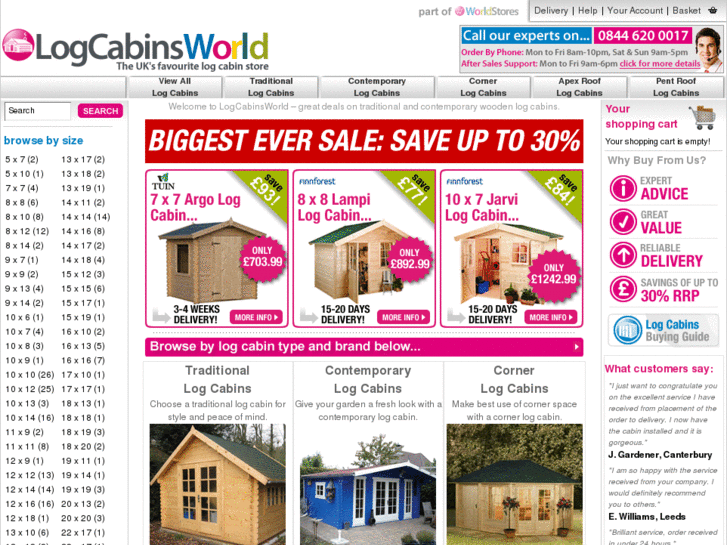 www.logcabinsworld.co.uk