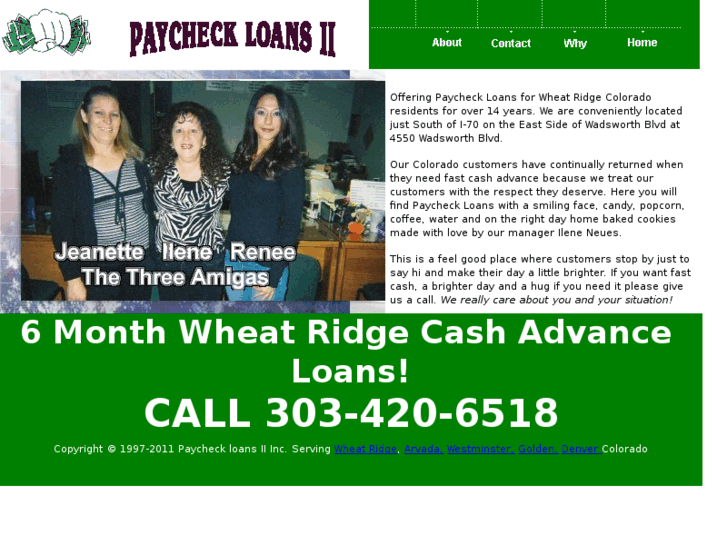 www.paycheckloansii.com