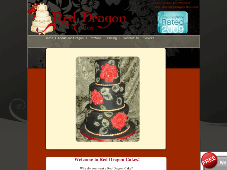 www.reddragoncakes.com