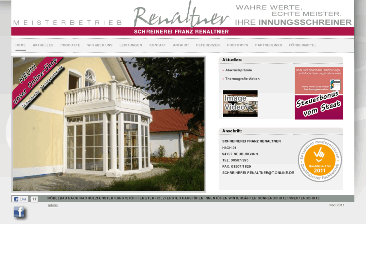 www.schreinerei-renaltner.de