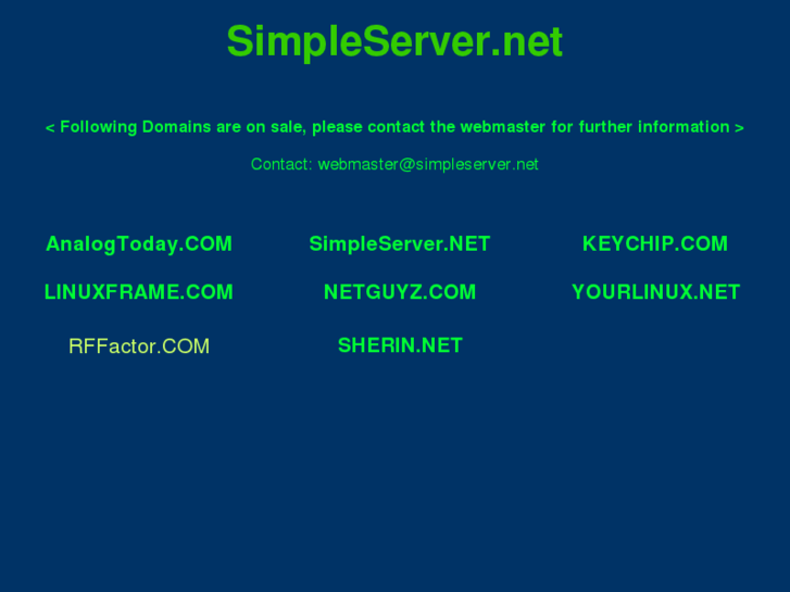 www.simpleserver.net