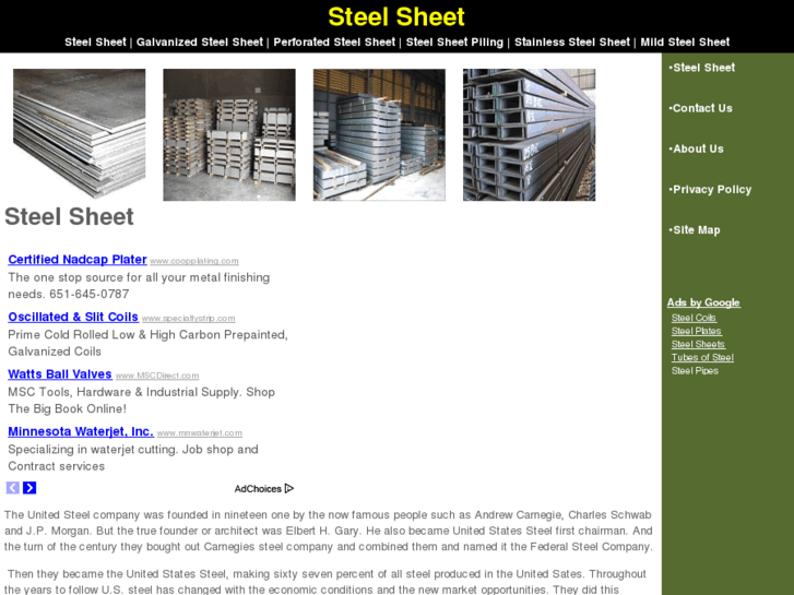 www.steelsheet.net