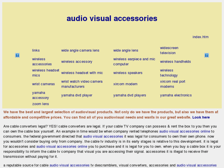 www.audio-visual-accessories.com