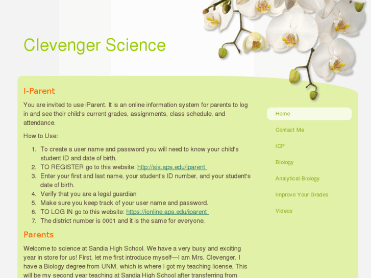 www.clevengerscience.com