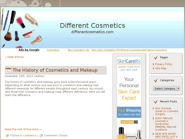 www.differentcosmetics.com