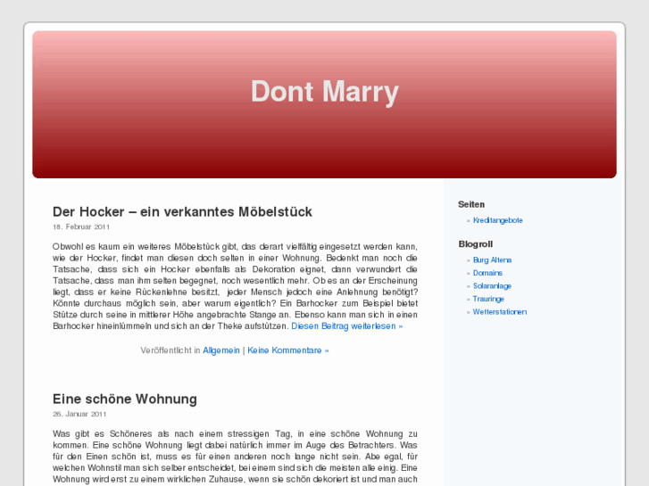 www.dont-marry.com