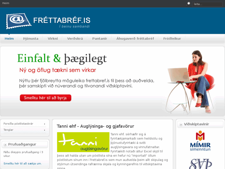 www.frettabref.is