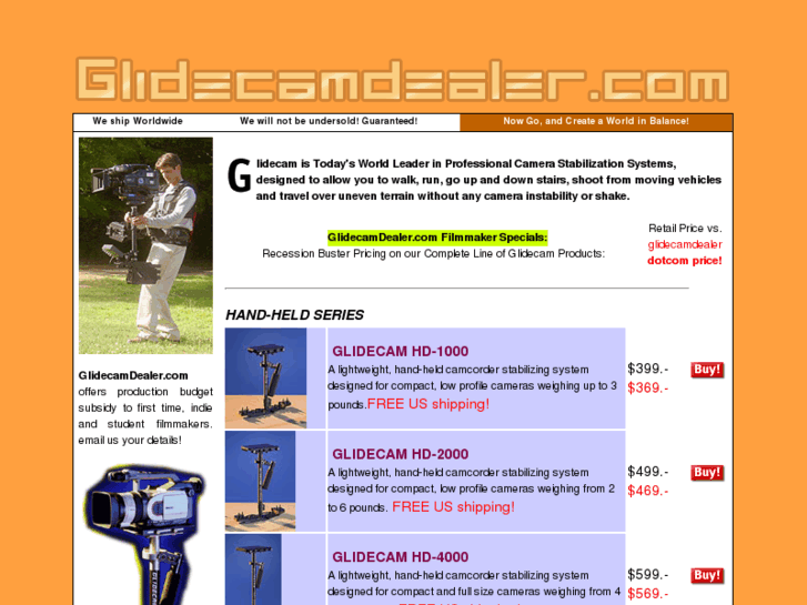 www.glidecamdealer.com