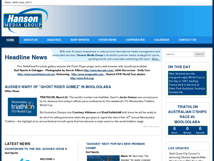 www.hansonsportsmedia.com
