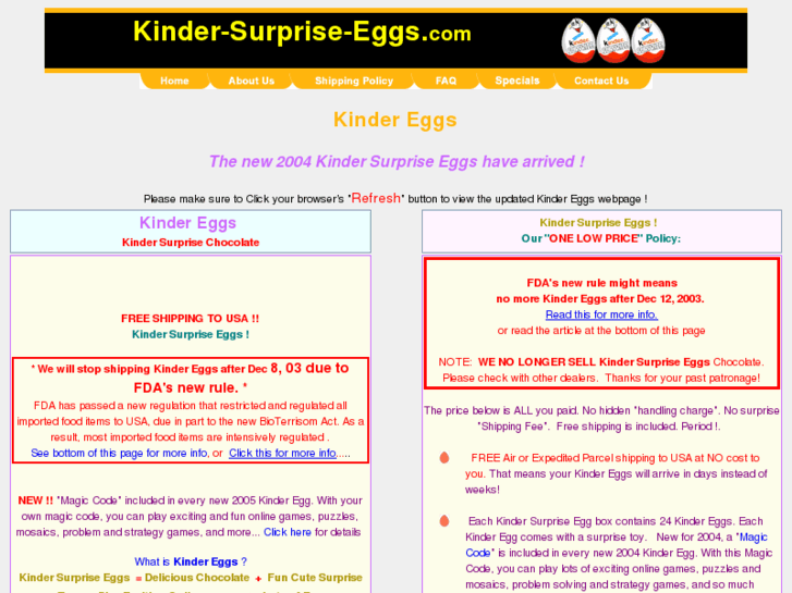 www.kinder-surprise-eggs.com