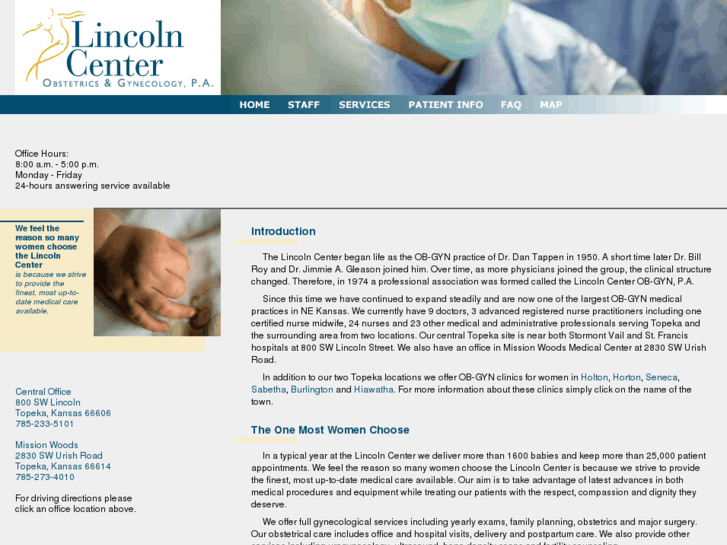 www.lincolncenterobgyn.com