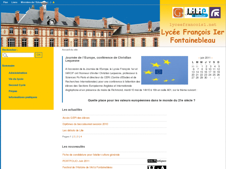 www.lyceefrancois1.net