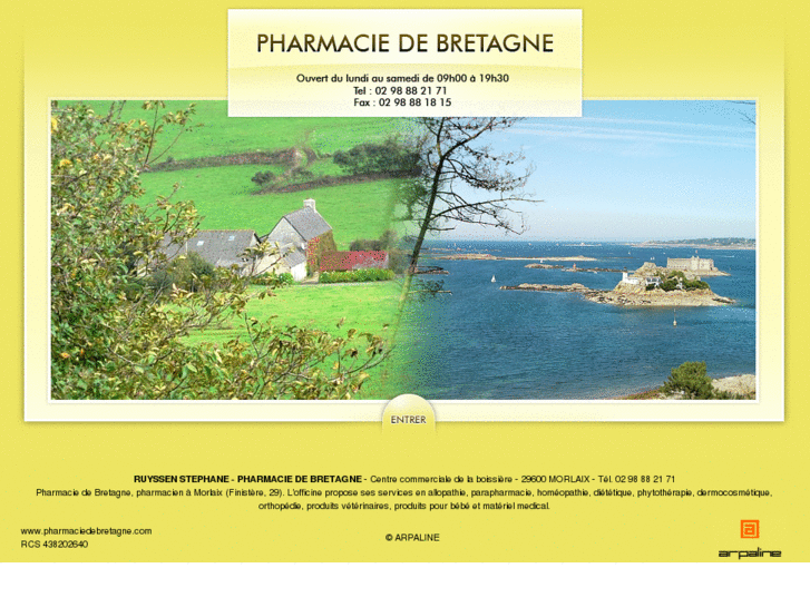 www.pharmaciedebretagne.com