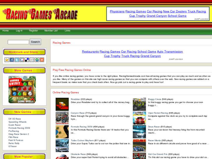 www.racinggamesarcade.com