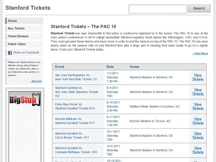 www.stanfordtickets.net