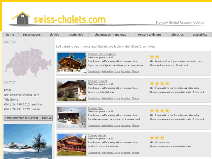 www.swiss-chalets.com