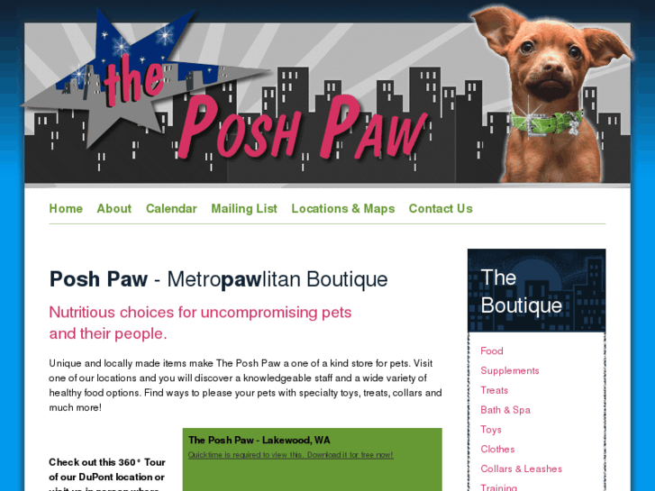 www.theposhpaw.com