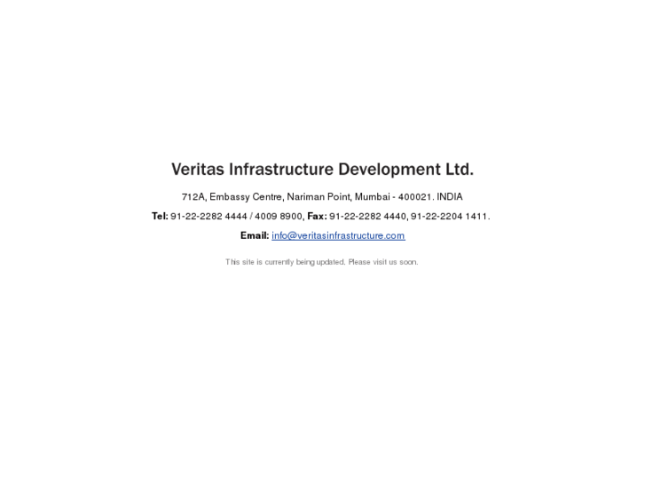 www.veritasinfrastructure.com