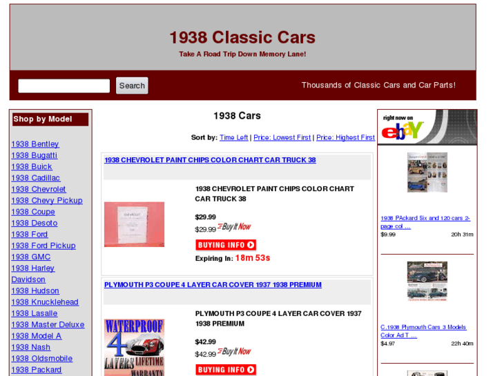 www.1938cars.com