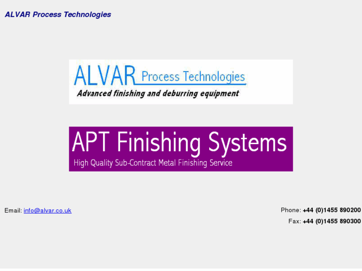 www.alvar.co.uk