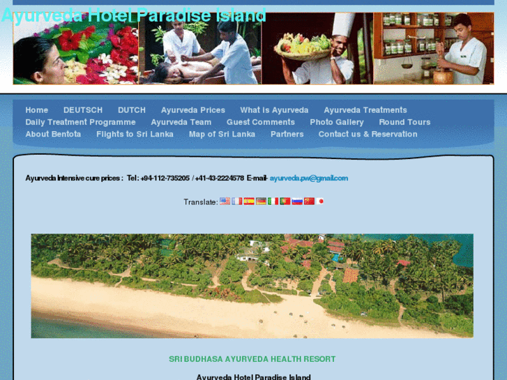 www.ayurvedahotelparadiseisland.com