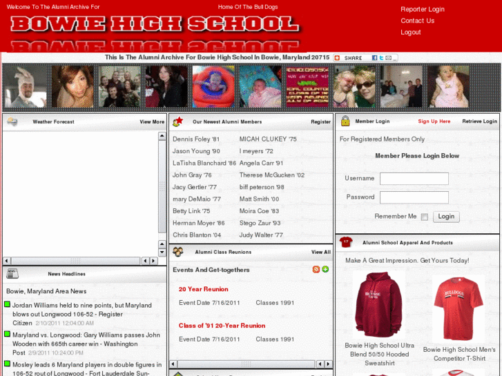 www.bowiehighalumni.com