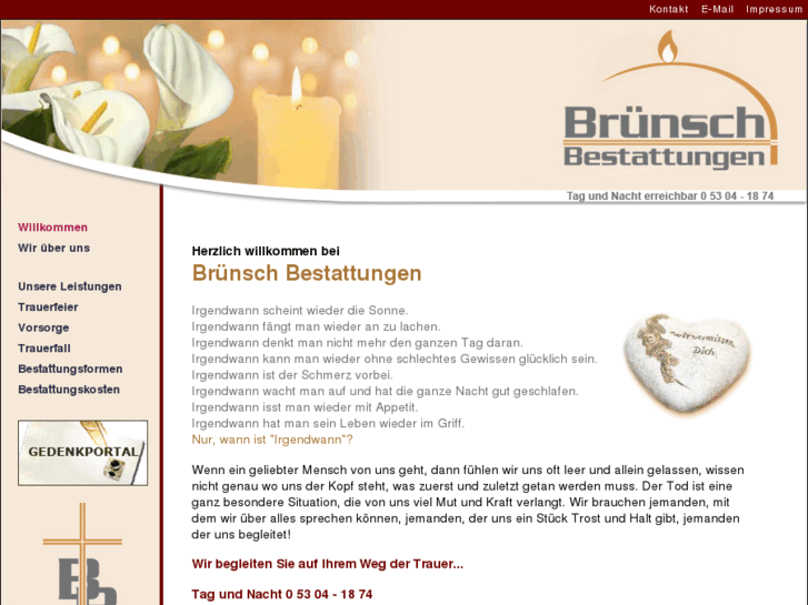 www.bruensch-bestattungen.com