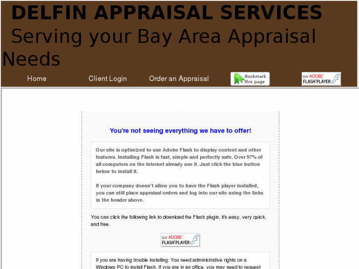 www.delfinappraisalservices.com