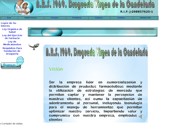 www.drogueriavirgendelacandelaria.com