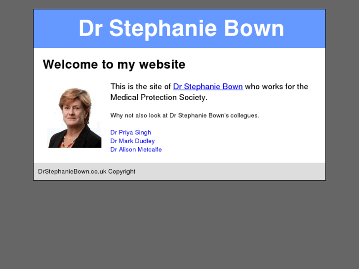 www.drstephaniebown.co.uk