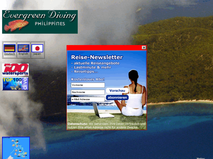 www.evergreen-diving.com