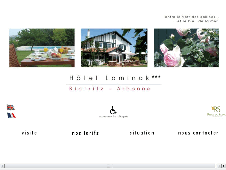 www.hotel-laminak.com