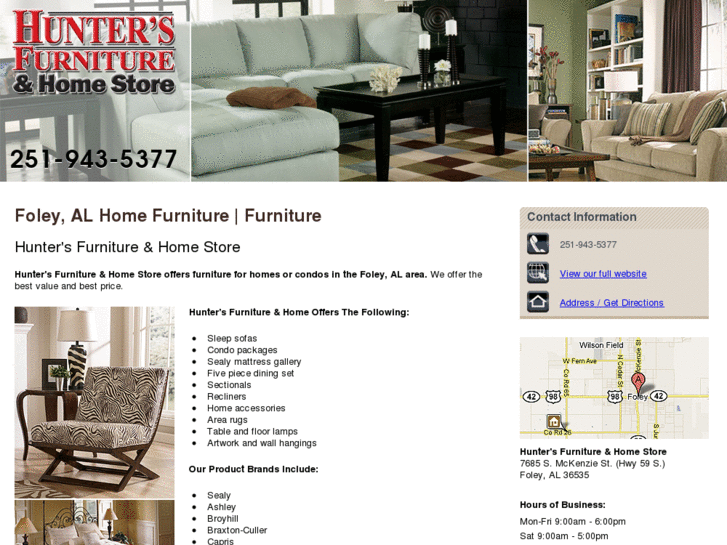 www.huntersfurniture.net