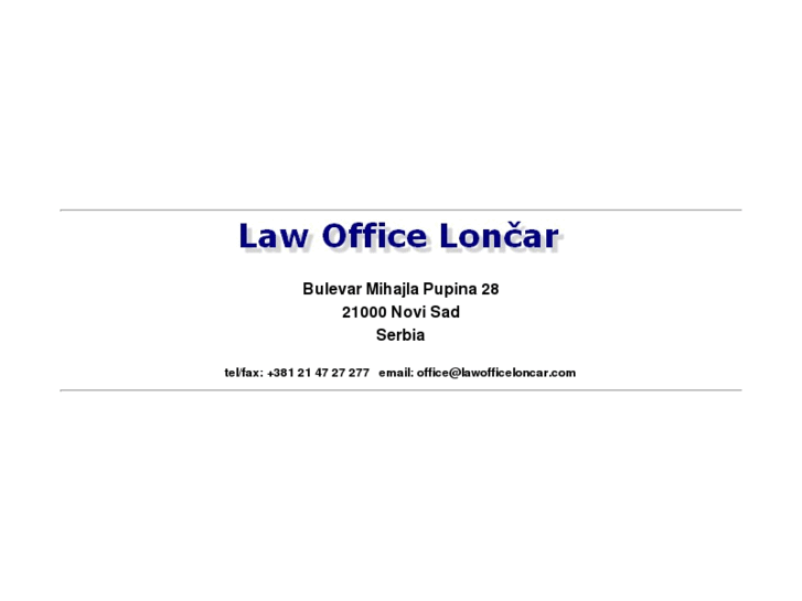 www.lawofficeloncar.com