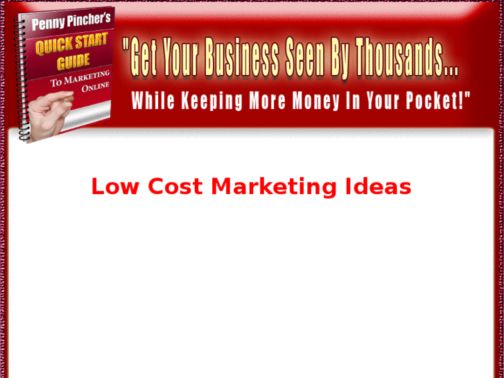 www.low-cost-marketing-ideas.com