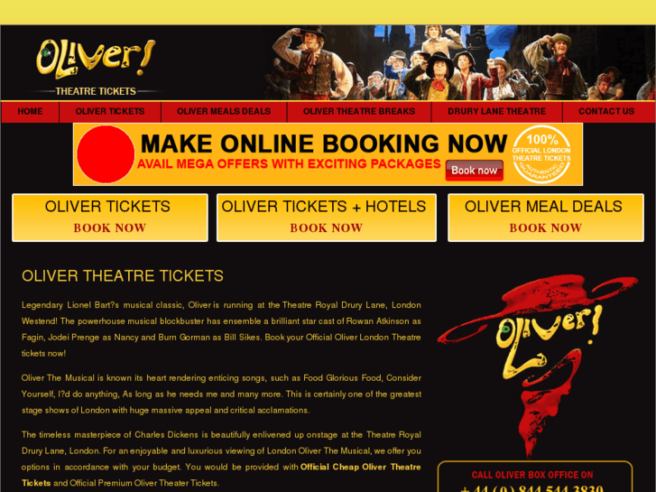 www.olivertheatretickets.com