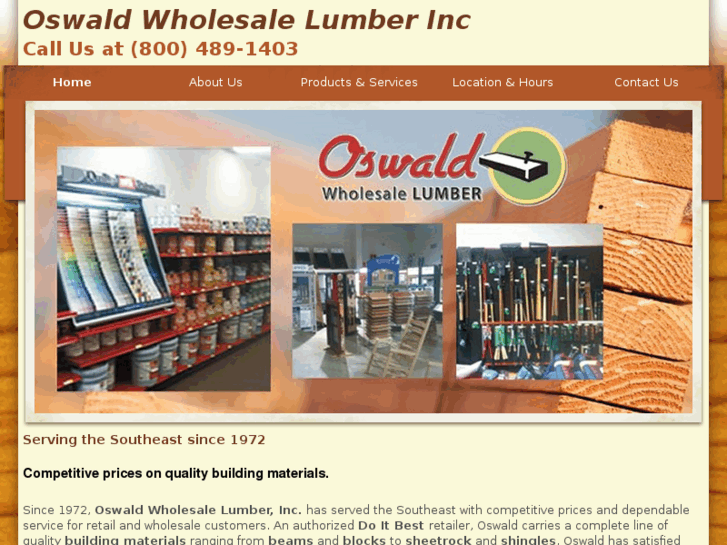 www.oswaldlumber.com