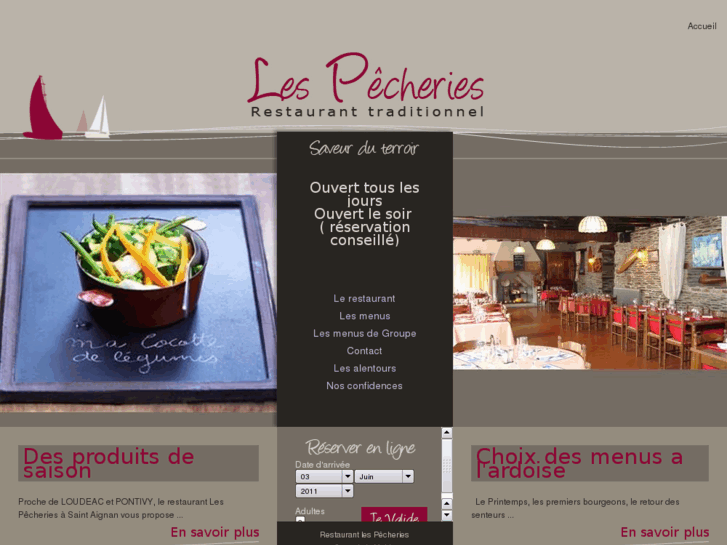 www.restaurantlespecheries.com