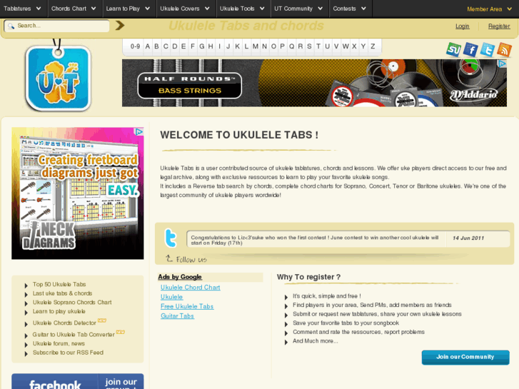 www.ukulele-tabs.com